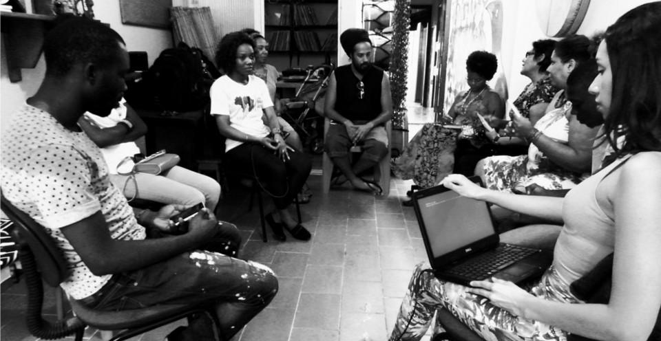 Roda de conversa no Coletivo Casa Preta